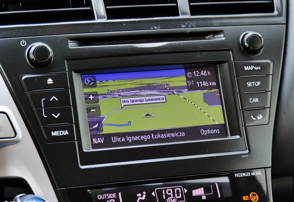 Toyota Prius+ cena 46990 przebieg: 261400, rok produkcji 2012 z Skępe małe 667